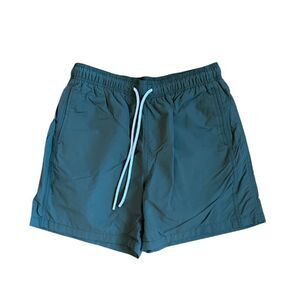 Standard Cloth Green Pockets Drawstring Chino Shorts Size Medium